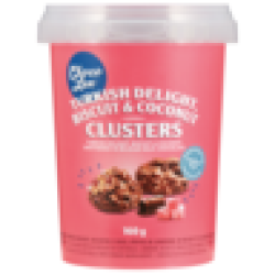 Turkish Delight Biscuit & Coconut Chocolate Clusters Tub 160G