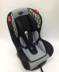 Chelino Veyron Deluxe Baby & Toddler Car Seat in Black & Grey