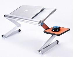Tongta Portable Adjustable Aluminum Alloy Laptop Stand Desk Table Ven