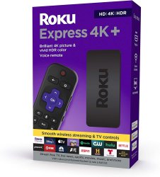 Roku Express 4K+ 2021 Streaming Media Player HD 4K HDR