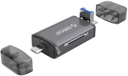Orico 6-IN-1 USB Card Reader - Grey