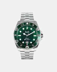 Elba Oceanic Green silver Stainless Steel Watch - One Size Fits All Green