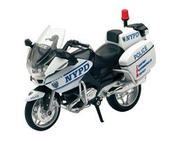 Ray NR67555 R 1200 Rt-p Nypd Motorcycle NR67555 1:18 Scale Diecast Model