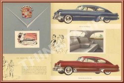 Cadillac De Ville Coupe 49 - Classic Metal Sign