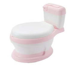 Baby-toddler Training Potty With Cushioned Seat Ring - Pink