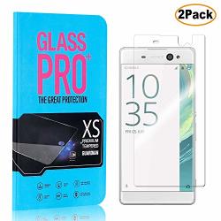Sony Xperia Xa Ultra Tempered Glass Screen Protector Cusking 9H High Transparency Screen Protector Film For Sony Xperia Xa Ultra Drop Fall Protection 2 Pack