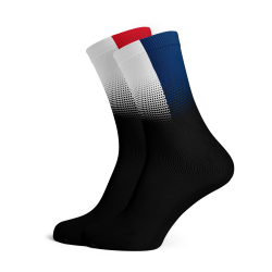 France Flag Socks - Small Black