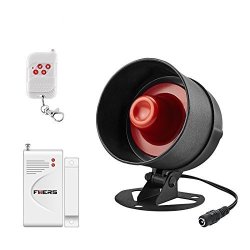 Ils - Fuers Alarm Siren Speaker Loudly Sound Alarm System Kits Wireless Home Alarm Siren Security