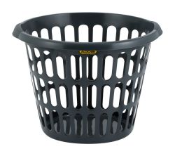 Addis - Laundry Basket Small Dark Grey