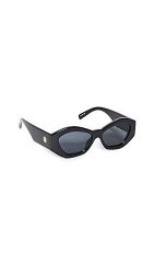 Le Specs Women's The Ginchiest Sunglasses Black smoke Mono One Size