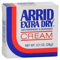 Arrid Extra Dry Anti-perspirant Deodorant Cream 1 Oz Pack Of 6