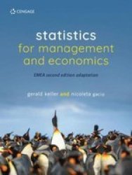 Statistics For Management And Economics Hardcover 2ND Edition