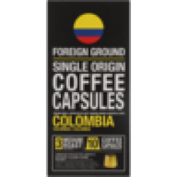 Colombia Single Origin Coffee Capsules 10 Pack