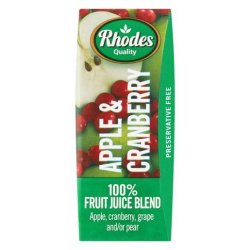 Rhodes Apple & Cucumber Fruit Juice 200M