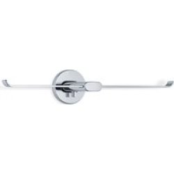 Areo Twin Toilet Roll Holder Polished Stainless Steel