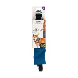 Nite Ize Raddog All-in-one Collar + Leash Combo Dog Collar With Built-in Retractable Leash Blue Large 16"-20