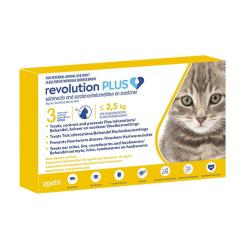 Plus Spot On For Cats - Small 3 X 0.25ML