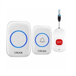 Cacazi C10 Smart Home Wireless Pager Doorbell Old Man Emergency Alarm 80