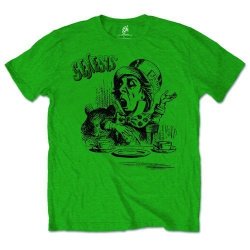 Genesis Mad Hatter Mens Green T-Shirt Medium