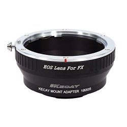 Kecay Ef-fx Lens Mount Adapter For Canon Eos Ef Ef-s Lens To Fujifilm X-series Mirrorless Camera X-PRO1 X-E1 X-E2 X-A1 X-M1 X-T1 X-T10 Eos-fx