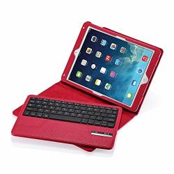 1 X Case Safety Bluetooth Keyboard Case Cover For Apple Ipad Air Ipad Air 2 Red