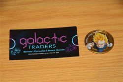 Galactic Dragon Ball Z 66 Super Saiyan Vegeta Golden Tazo Traders