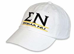 Sigma Nu World Famous Line Hat White