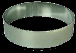 Cake Ring Round S steel - 300 X 58MM