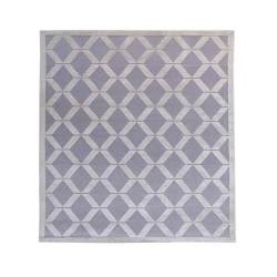 Geometric Diamond 160 X 230CM Grey Carpet