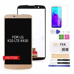 For LG K10 Lcd Screen Replacement K Series K428SG K410 K430DS K430DSF K430DSY K430TV K420N K428SG K430AR K430N K430T K430Y Display Touch Digitizer Glass