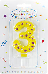 Birthday Candle Number 3