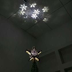 Vmree Star Night Light For Baby Kids Adults Christmas Decoration LED Projector Night Lamps Romantic Star For Mood Relaxing Soothing Night Light - White
