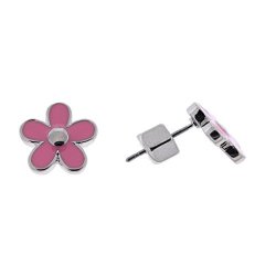 Marc Jacobs Daisy Bright Rose Stud Earrings