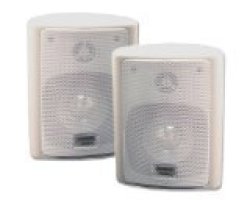 Acoustic Audio 151W Indoor outdoor Speakers White 2
