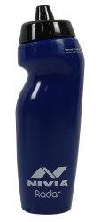 Nivia Sports Gym Sipper Water Plastic Bottle 20.2 Ounce - Navy Blue Color NIV-WTB1B