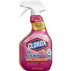 Clorox Kitchen Cleaner + Bleach Spray Floral Scent 32 Oz Pack Of 2