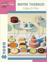 Wayne Thiebaud Cakes Pies 1000 Piece Jigsaw Puzzle