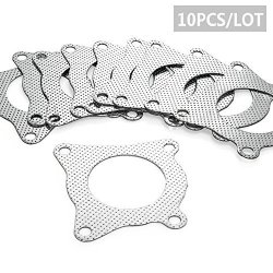 10PCS For Seat Leon Turbo Outlet Downpipe Exhaust Gasket 4 Bolt For For Audi A1 A3 A4 A5 Tt Tfsi