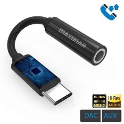 Pixel 2 XL USB C Headphones Audio Jack Adapter Maxonar Hi-res USB C To 3.5 Mm Adapter For Essential PH-1 Phone Razer Phone Google