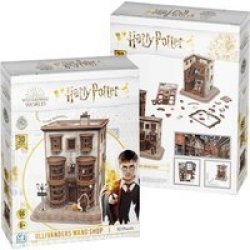 Wizarding World Harry Potter 3D Puzzle - Ollivanders Wand Shop 66 Pieces 18CM
