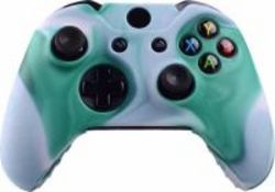 CCMODZ Silicone Case Skin For Xbox One Controller Green & Camo White