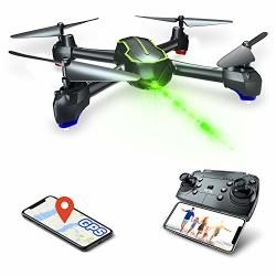 Gps Drones With Camera For Adults & Beginners - Loolinn Fpv Rc Drone Quadcopter With Full HD 1080P Camera Live Video 16MIN Flight