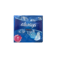 Always Sanitary Pads Long Maxi Thick 4 Packets X 9 Pads