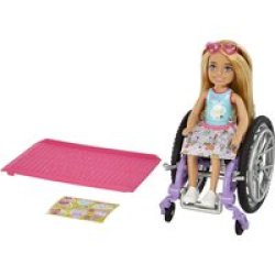 Chelsea Wheelchair Doll With Ramp