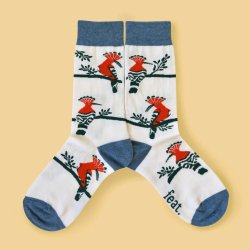 Hoopoe Socks His & Hers Sizes - UK 4 - 7