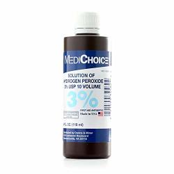 Medichoice First Aid Antiseptic Solution W 3% Hydrogen Peroxide 4 Ounce 1314HP0304 Case Of 24