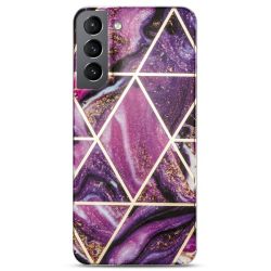 Geometric Fashionable Marble Design Phone Cover For Samsung S21 Plus