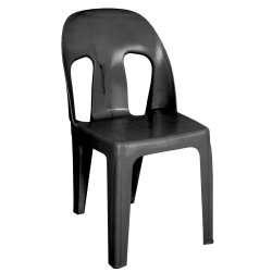 No Brand - Single Chair Black