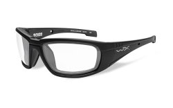 Wiley X Boss Clear Lens Glasses with Matte Black Frame