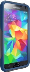 Otterbox Commuter Series Samsung Galaxy S5 Case - Retail Packaging Protective Case For Galaxy S5 - Blueprint Slate Grey deep Water